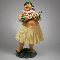 Hawaiian Hula Dashboard Doll - Tall