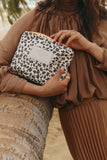 Small Pouch - Leopard Cub in Coconut by ALOHA Collection