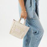 Crossbody Bag “Areca” in Latte Sandstone by Aloha Collection