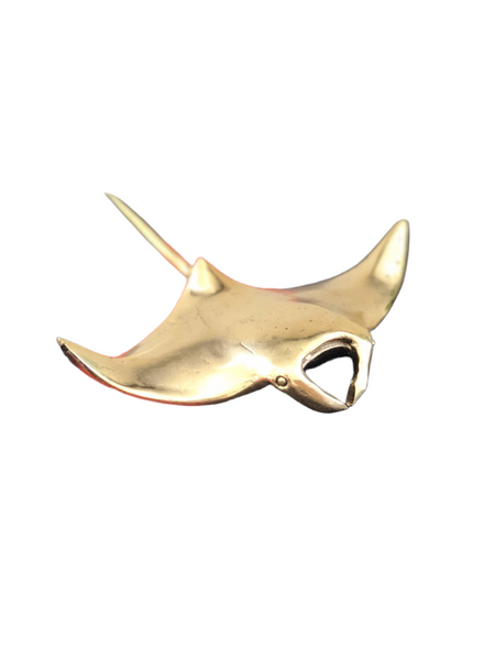 Brass Manta Ray