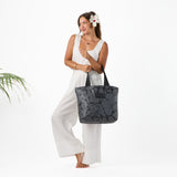 Day Tripper Tote Bag - Heipua in Black by Aloha Collection