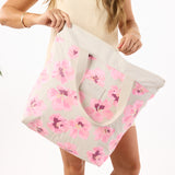 Day Tripper Tote Bag - Flutter Day Tripper in Blush by Aloha Collection