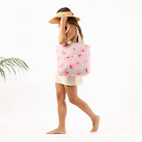 Reversible Tote Flutter in Blush by Aloha Collection