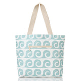 Day Tripper Tote Bag - Party Wave in Low Tide by Aloha Collection
