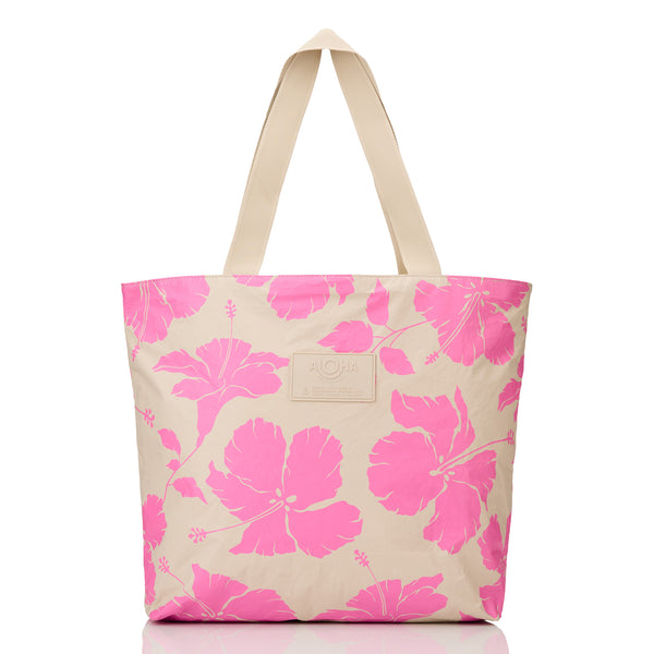 Day Tripper Tote Bag - Salina in Fruit Punch/Sandstone by Aloha Collection