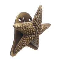 Brass Starfish Wall Clip