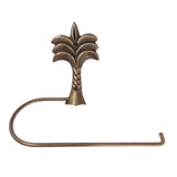 Brass Palm Tree Towel Holder