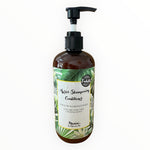 Tiki Tahiti conditioner bottle with a pump on a white background