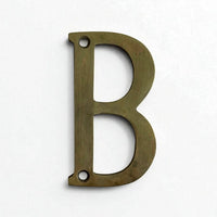 Brass Alphabet Letters – 9cm | Solid Brass Decorative Letters