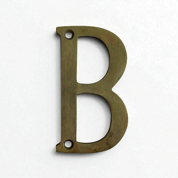 Brass Alphabet Letters – 9cm | Solid Brass Decorative Letters