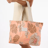 Holo Holo Reversible Tote Papeete in Toffee/Sandstone by Aloha Collection