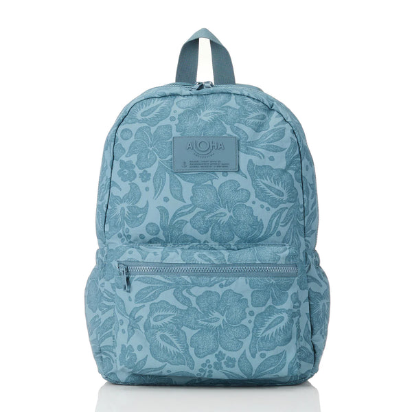 Keep it Light Nylon Backpack in “Breezy” Slate by ALOHA Collection 