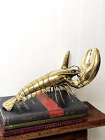 Brass Maine Lobster