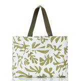 Holo Holo Reversible Tote “Mo’orea” in Bellini/Olive by Aloha Collection