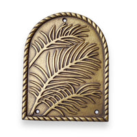 Bermuda Plaque [Palm Frond]