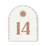 Travertine | Mediterranean House Number