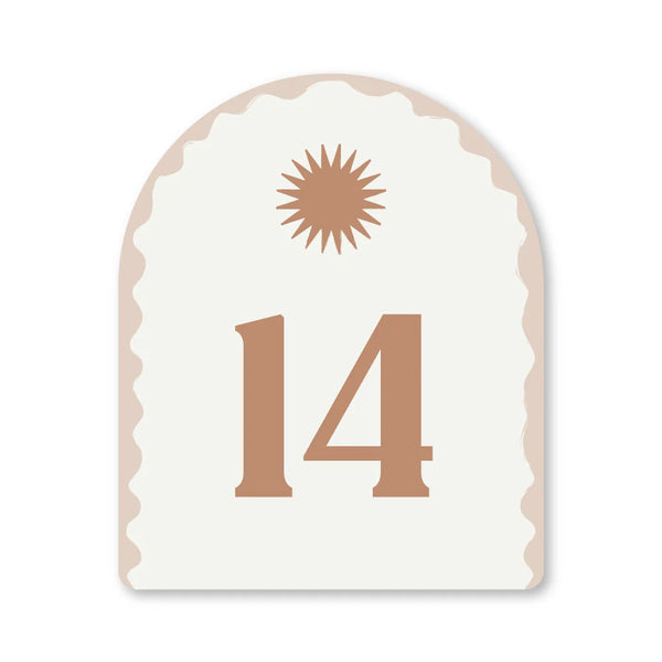 Travertine | Mediterranean House Number