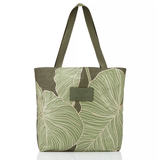 Day Tripper Tote Bag - Launui in Glow/Olive by Aloha Collection