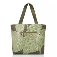 Day Tripper Tote Bag - Launui in Glow/Olive by Aloha Collection