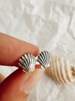 Sterling Silver Scallop Shell Stud earring’s
