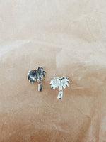 Silver Earrings - Palm Tree