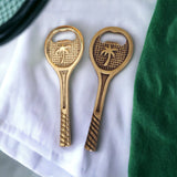 Club Juan X Pineapple Traders Collab: Brass Racquet Bottle Opener