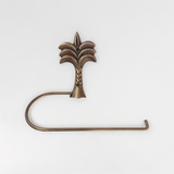 Brass Palm Tree Towel Holder