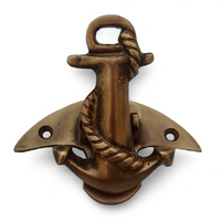 Brass Anchor Wall Clip