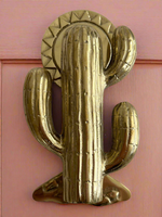 Cactus Door Knocker