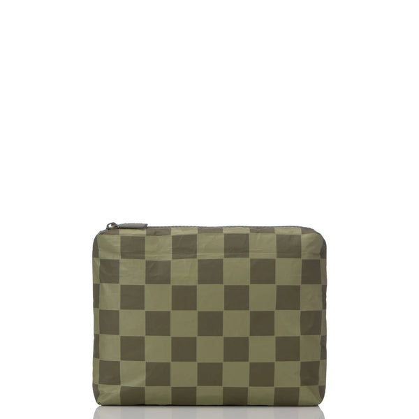 Small Pouch Checkmate Olive/Limu