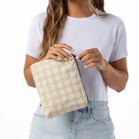 Small Pouch - Palaka in Macadamia by Aloha Collection