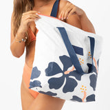 Day Tripper Tote Bag - Mo’orea in “Navy” by Aloha Collection