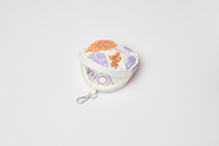 Cutie - “Pape’ete” pouch in White/Neon Ube by Aloha Collection