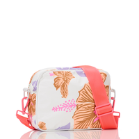 Le Tour - “Pape’ete” bag in White/Neon Ube by Aloha Collection