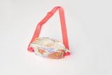 Le Tour - “Pape’ete” bag in White/Neon Ube by Aloha Collection