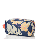 Dopp Kit Toiletry Bag - Pape’ete by Samudra in Neon Moon/Navy Aloha Collection