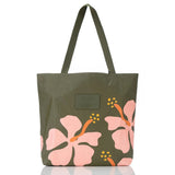 Mo’orea Bellini/Olive Reversible Tote - By Aloha Collection