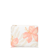 Small Pouch - Pink Salt on White by Aloha Collection