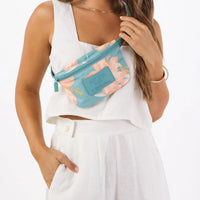 Mini Hip Pack - Pink Salt on Tide by Aloha Collection