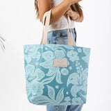 Day Tripper Tote Bag - Breezy in Pacific/LeMu Blue by Aloha Collection