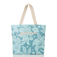 Day Tripper Tote Bag - Breezy in Pacific/LeMu Blue by Aloha Collection