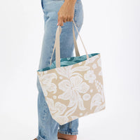 Reversible Tote “Breezy” in Pacific/LeMu Blue by Aloha Collection