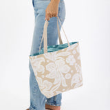 Reversible Tote “Breezy” in Pacific/LeMu Blue by Aloha Collection