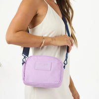 Le Tour - “Colour Block” bag in Lavande by Aloha Collection