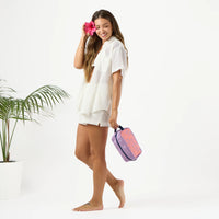 Dopp Kit Toiletry Bag - Heipua in Sorbet on Lavande by Aloha Collection