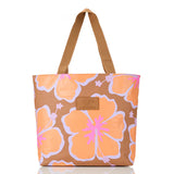 Day Tripper Tote Bag - Pua Waikiki in Toffee by Aloha Collection