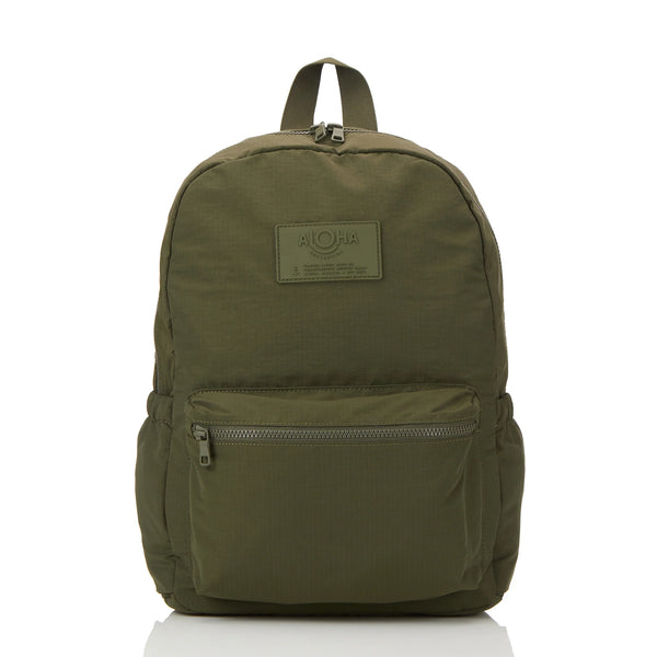 Keep it Light Backpack in Monochrome - Olive by Aloha Collection