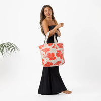 Day Tripper Tote Bag - Salina in Red Haute/Sandstone by Aloha Collection