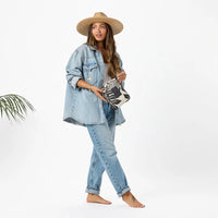 Small Pouch - Holomua in Black/Sandstone Aloha Collection