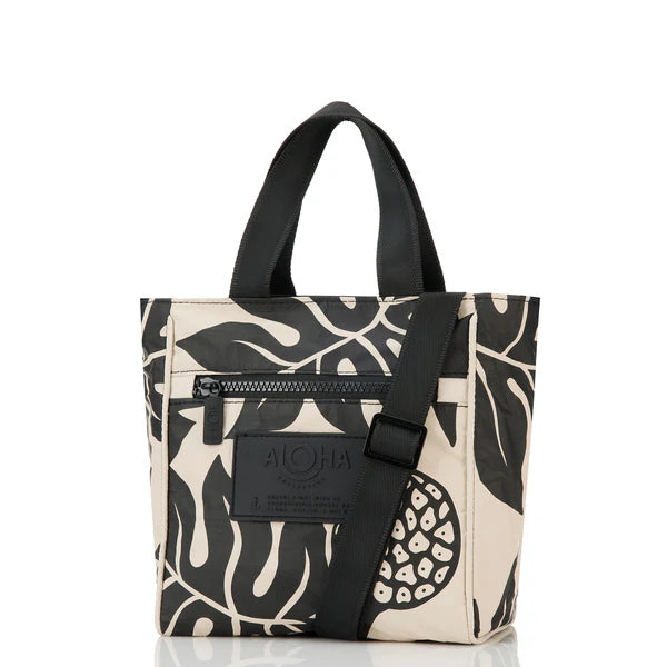 Crossbody Bag “Holomua” in Black/Sandstone by Aloha Collection